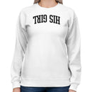 His Girl Retro Typography Art Women's Sweatshirt