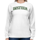 Arched Retro Typography Women's Sweatshirt