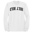 Holy Bold Retro Curved Lettering Women's Sweatshirt