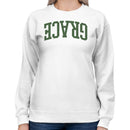 Grace Arched Vintage Bold Lettering Women's Sweatshirt