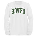Grace Arched Vintage Bold Lettering Women's Sweatshirt