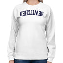 Bewitched Gothic Arched Typography Women's Sweatshirt