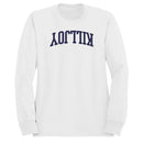 Kitty Mirror Text Funny Graphic Women's Sweatshirt