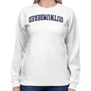 Outnumbered Bold Vintage Typography Women's Sweatshirt