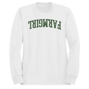 Farmgirl Arched Retro Green Women's Sweatshirt