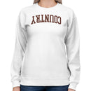 Country Music Western Cowboy Boots Women's Sweatshirt