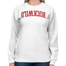 Buckwild Whiskey Label Retro Women's Sweatshirt