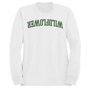 Wildflower Retro Arched Text Graphic Women's Sweatshirt