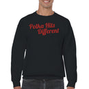 Retro Polka Hits Different Men's Sweatshirt