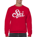 Ski Script Polish Eagle Sign Men's Sweatshirt