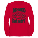 Armed and Ready Graffiti Art Men's Sweatshirt