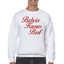 Babcia Knows Best Family Wisdom Men's Sweatshirt