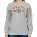 Polish & Proud American by Birth Women's Sweatshirt