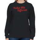 Retro Polka Hits Different Women's Sweatshirt