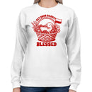 Basket Blessed Easter Lamb Women's Sweatshirt