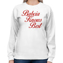 Babcia Knows Best Family Wisdom Women's Sweatshirt