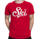 Ski Script Polish Eagle Sign Men's T-shirt