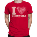 I Love Chrusciki Design Men's T-shirt