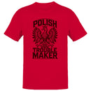 Polish Troublemaker Eagle Crest Men's T-shirt