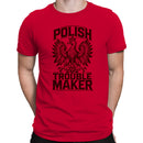 Polish Troublemaker Eagle Crest Men's T-shirt