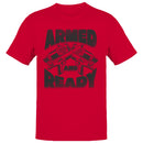 Armed and Ready Graffiti Art Men's T-shirt