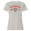 Polish & Proud, American by Birth Women's T-shirt