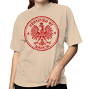 Certified by Babcia Polish Stamp Women's T-shirt