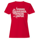 Pierogi Kielbasa Paczki Repeat Women's T-shirt