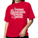 Pierogi Kielbasa Paczki Repeat Women's T-shirt