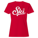 Ski Script Polish Eagle Sign Women's T-shirt