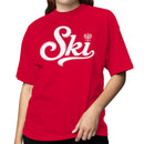 Ski Script Polish Eagle Sign Women's T-shirt