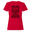 Polish Troublemaker Eagle Crest Women's T-shirt