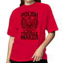 Polish Troublemaker Eagle Crest Women's T-shirt