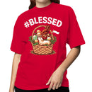 #Blessed Easter Bunny & Lamb Women's T-shirt