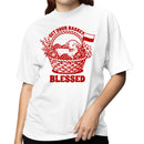 Basket Blessed Easter Lamb Women's T-shirt