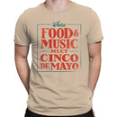 Cinco de Mayo Food & Music Men's T-shirt