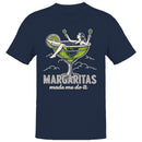 Margaritas Made Me Do It Art Men's T-shirt