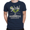 Margaritas Made Me Do It Art Men's T-shirt