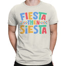 Fiesta Siesta Art Quote Men's T-shirt