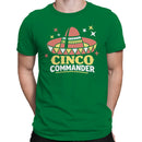 Cinco Sombrero Fiesta Commander Men's T-shirt