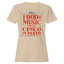 Cinco de Mayo Food & Music Women's T-shirt
