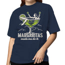 Margaritas Made Me Do It Art Women's T-shirt