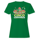 Cinco Sombrero Fiesta Commander Women's T-shirt