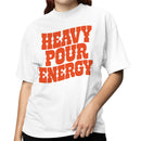Heavy Energy Bold Typography Women's T-shirt