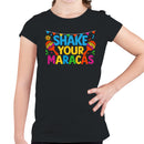 Colorful Fiesta Maracas Youth T-shirt