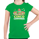 Cinco Sombrero Fiesta Commander Youth's T-shirt