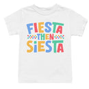 Fiesta Siesta Art Quote Youth T-shirt