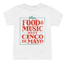 Cinco de Mayo Food & Music Youth's T-shirt