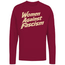 Women Against Fascism Quote Women's Long Sleeve Tee