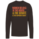Women Belong in House & Senate Women's Long Sleeve